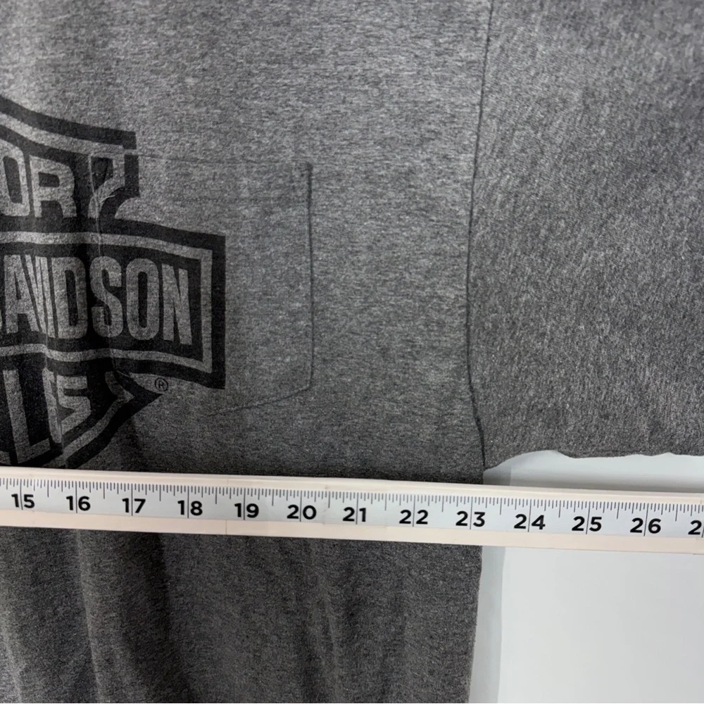 Harley-Davidson Men's Robert Patrick UFO Graphic XL Shirt Gray Streetwear Biker